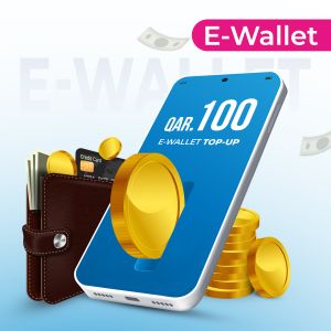 E-WALLET 100 QAR